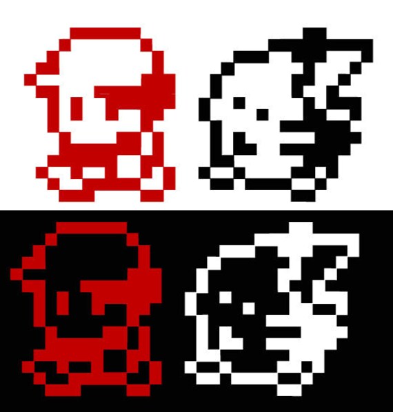 Pokemon Red And Pikachu Decal Sticker For Cars Laptops 3ds Phones And More