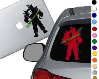 Street Fighter- Akuma- Water Proof Vinyl Decal Sticker - For cars, laptops, windows, phones, and more!
