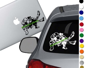 Street Fighter- E Honda - Water Proof Vinyl Decal Sticker - For cars, laptops, windows, phones, and more!