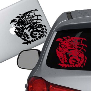 Monster Hunter - Rathalos Decal Sticker - For cars, laptops, phones and more!