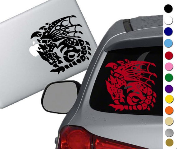 Buy Monster Hunter Rathalos Decal Sticker for Cars, Laptops, Phones and  More Online in India 