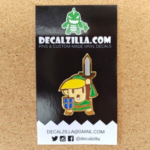Legend of Zelda- Link Enamel Pin for clothes, backpacks and more!