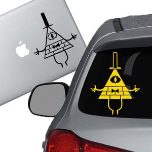 Gravity Falls - Bill Cipher Decal Sticker - For cars, laptops, phones and more!