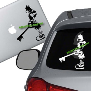 Kingdom Hearts - Sora Decal Sticker - For cars, laptops, phones and more!