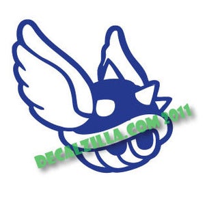 Blue Shell Mini Decal Sticker for Cars Laptops Phones and - Etsy