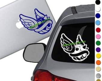 Blue Shell Decal Sticker - For cars, laptops, phones and more!