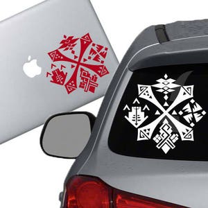 Monster Hunter World - Guild Emblem Decal StickerFor cars, laptops, 3DS, phones and more!