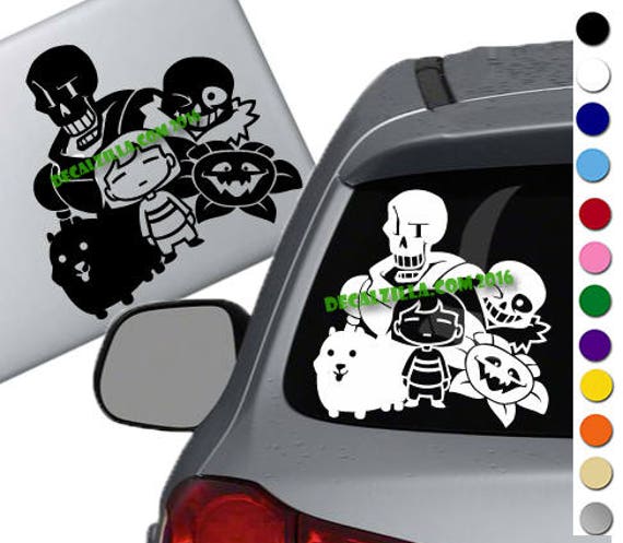 Undertale - Sans and Papyrus Sticker Bumper Sticker Vinyl Decal 5 