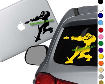 Metroid- Samus Vinyl Decal Sticker - For cars, laptops, phones, water bottles and more!