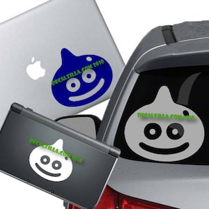 Dragon Quest Slime Decal Sticker -For cars, laptops, 3DS, phones and more!