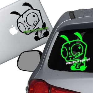 Invader Zim - GIR Decal Sticker -For cars, laptops, 3DS, phones and more!