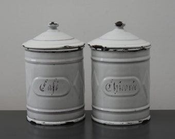 Pot à épices Céramique Années 50 – Fabrication Française, Style Art Nouveau