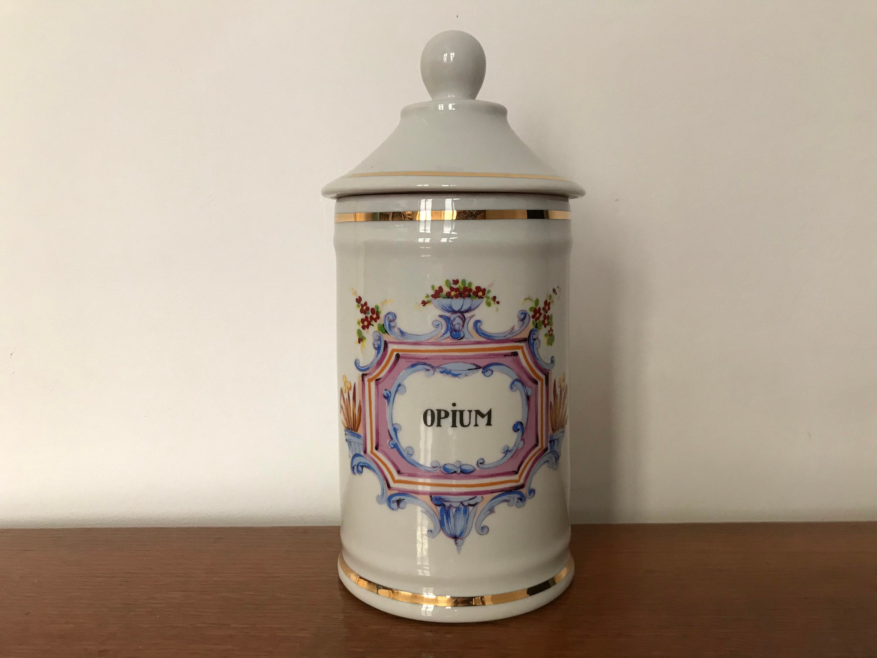 Ancien flacon Pot À