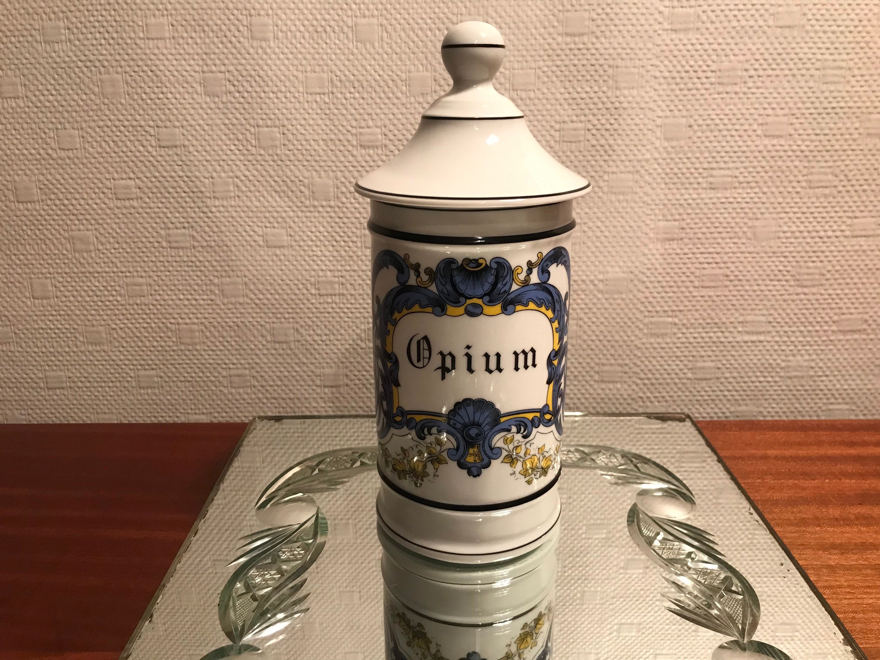 Ancien flacon Pot À