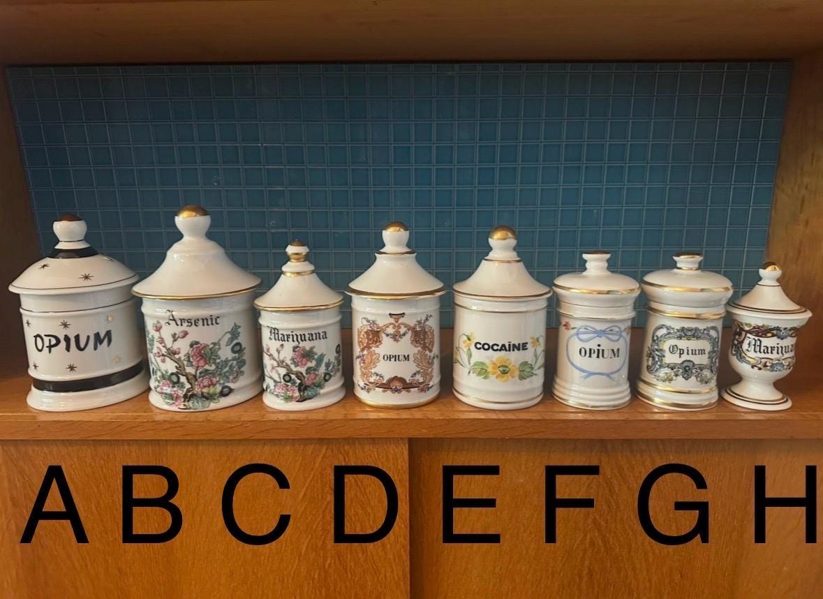 Apothecary jars - Etsy 日本