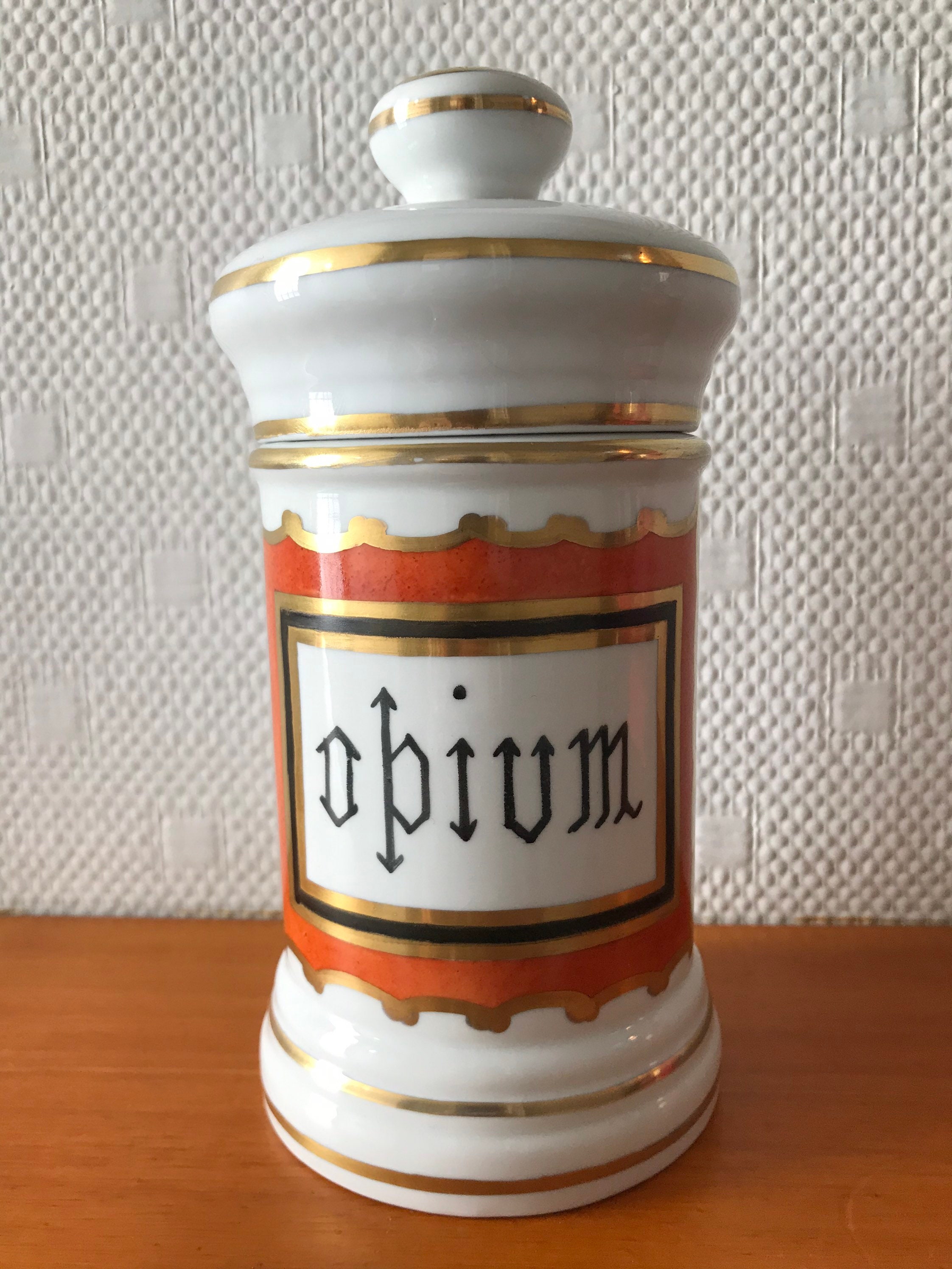 Ancien flacon Pot À
