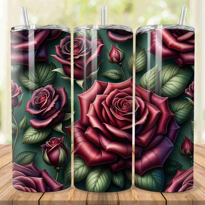 Red Rose Decor - Etsy