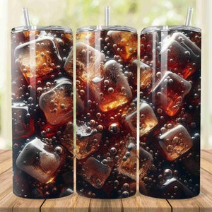 Eiswürfel 20oz Tumbler Wrap Sublimation Designer PNG Digital Download Tumblerwrap Cool Iced Drink Cube Tumbler Sublime Design Ice Cubed