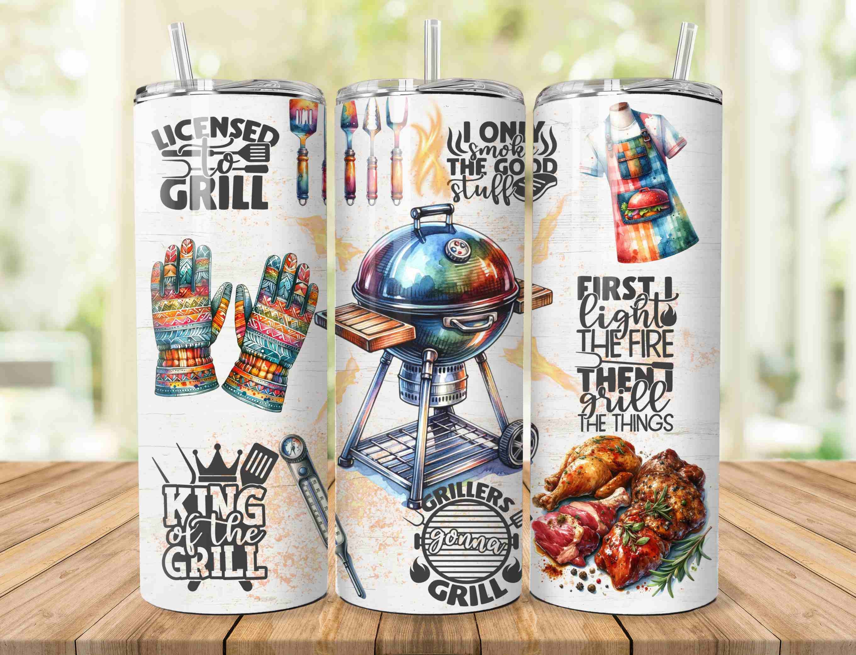 BBQ Smoker Funny Can Coolies - Barbecue Grilling Gifts for Men Who Have  Everything, Meat Smoking Gifts for Dad, Insulated 12 oz. Coolies for  Standard