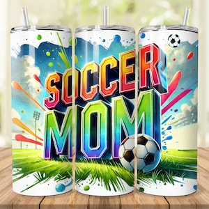 Soccer Tumbler Design, Tumbler Wrap PNG, 20 oz Skinny Tumbler Design, Soccer Tumbler Wrap, Soccer Tumbler PNG, Soccer Ball Tumbler Design