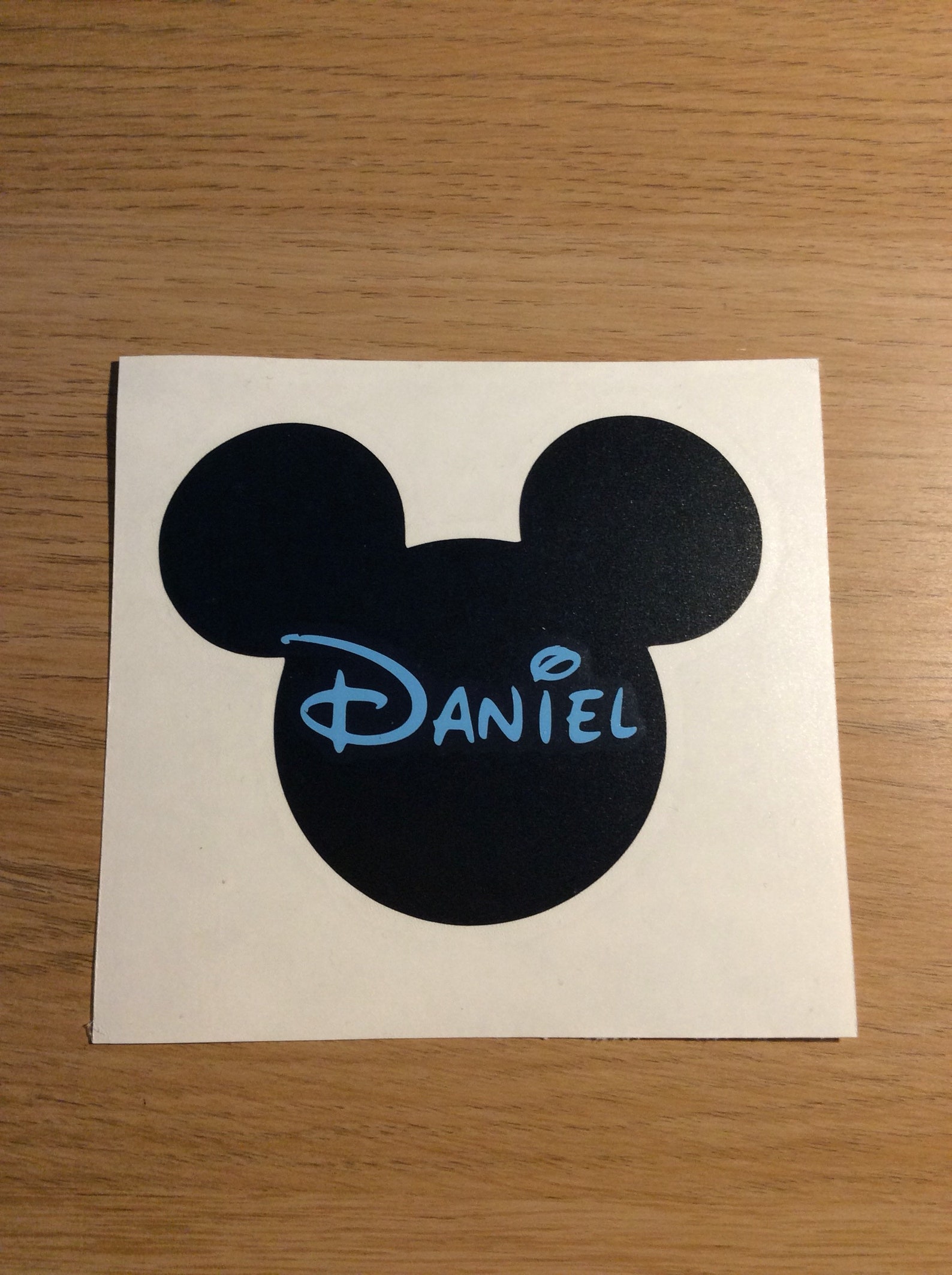 Personalised Disney Style Vinyl Decal Stickers Etsy