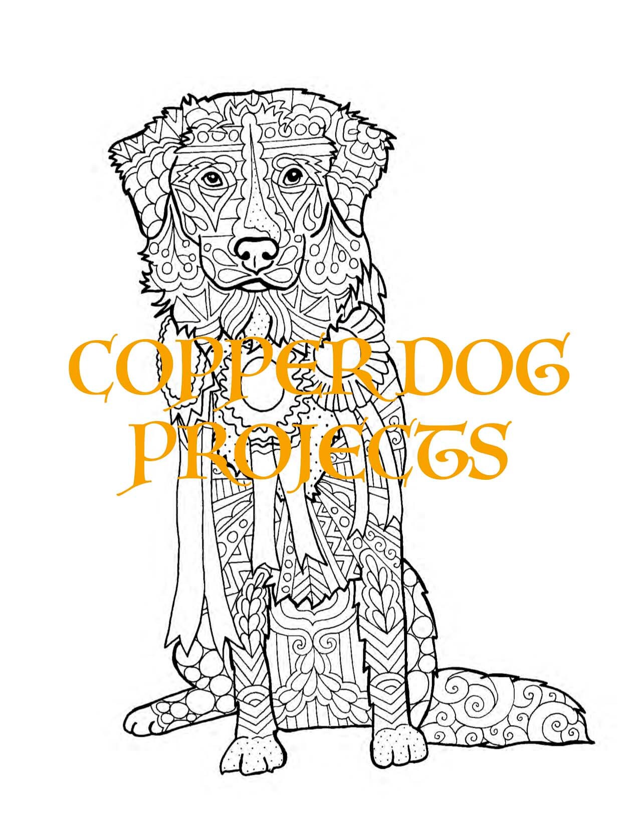 DIGITAL DOWNLOAD Nova Scotia Duck Tolling Retriever Coloring | Etsy