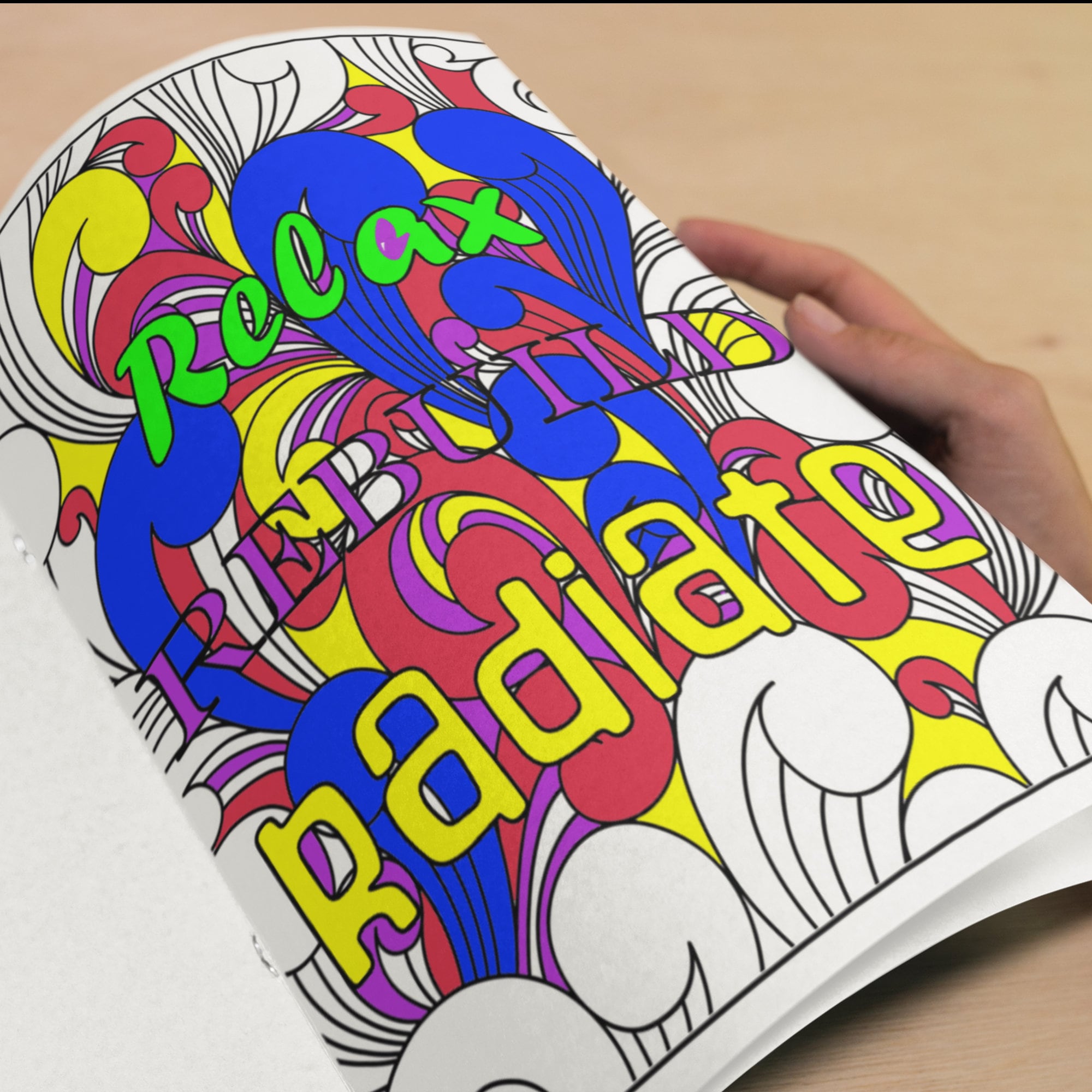 PDF Printable Coloring Pages for Adults motivational Quotes - Etsy