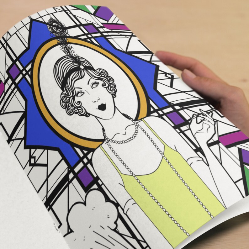 Printable Adult Coloring PDF Funny Coloring Pages - Etsy
