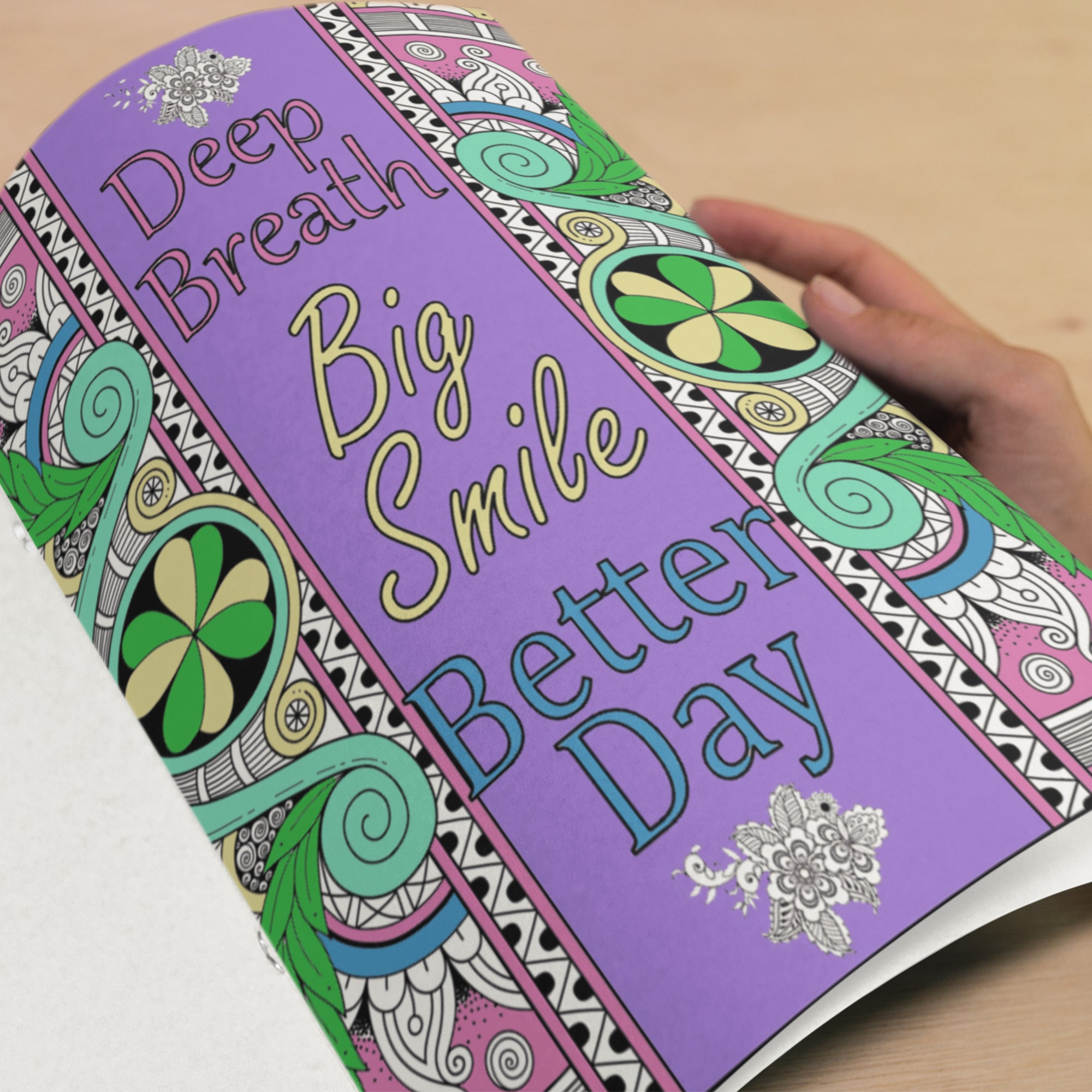 PDF Printable Coloring Pages for Adults motivational Quotes - Etsy