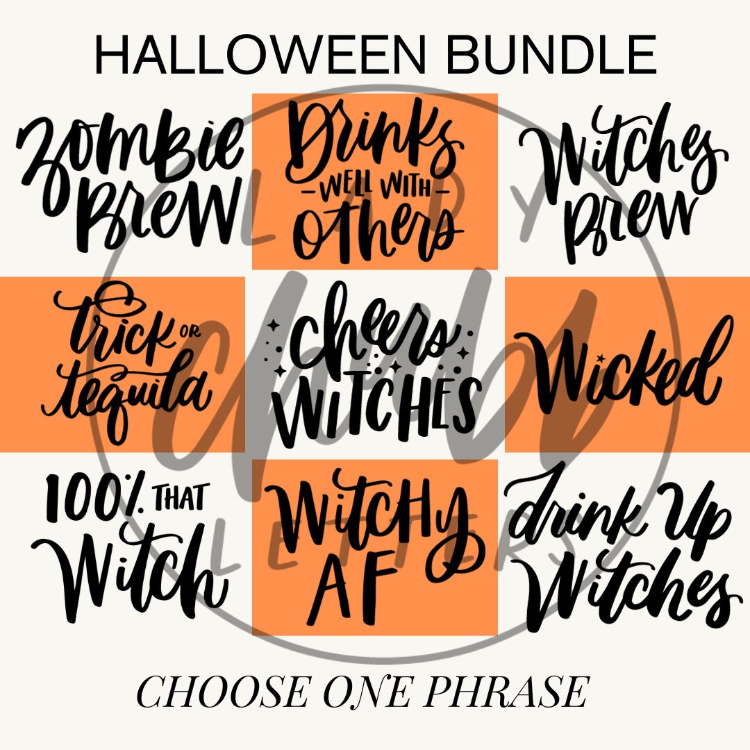 Halloween SVG Bundle I Happy Halloween SVG I Cricut Cut Filei Halloween ...
