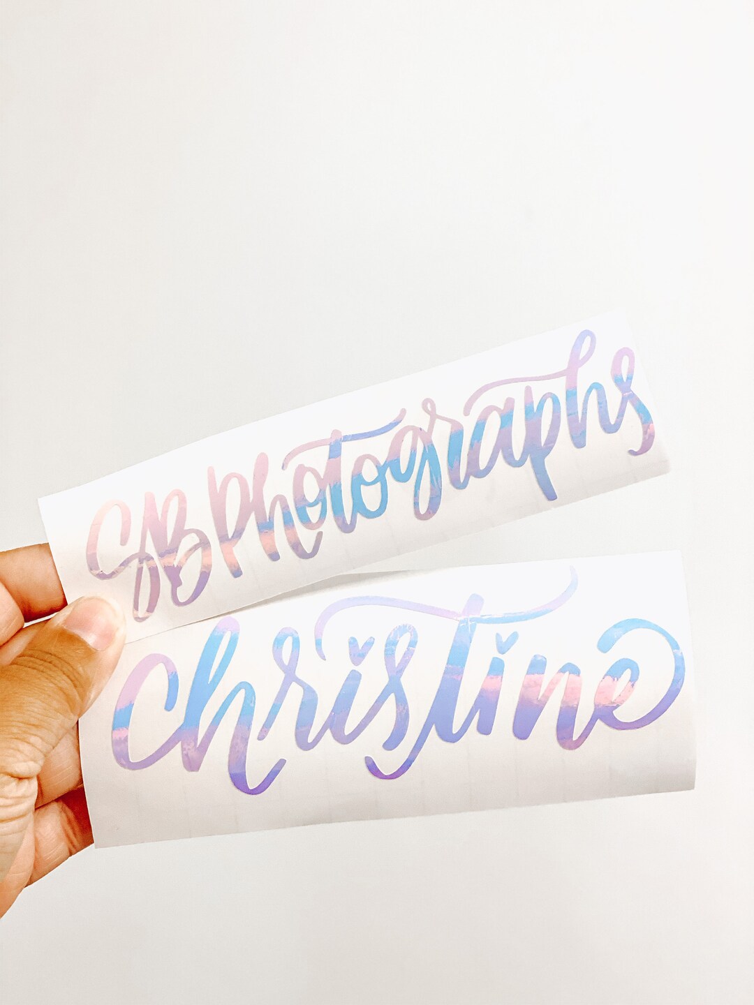 Personalized Name Decal: Custom Vinyl Sticker for Tumbler, Car, Laptop ...