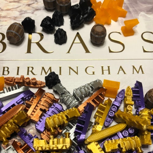 Brassbirmingham / Lancashire 3D Printed and Handpainted Etsy UK