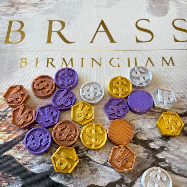 Brass Birmingham VP/Income Markers