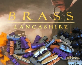Brass Lancashire Tokens 