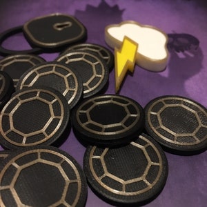 Villainous Upgrade Tokens - Poison Apple Collection