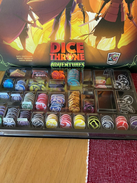 Dice Throne Adventures Token Upgrades Etsy
