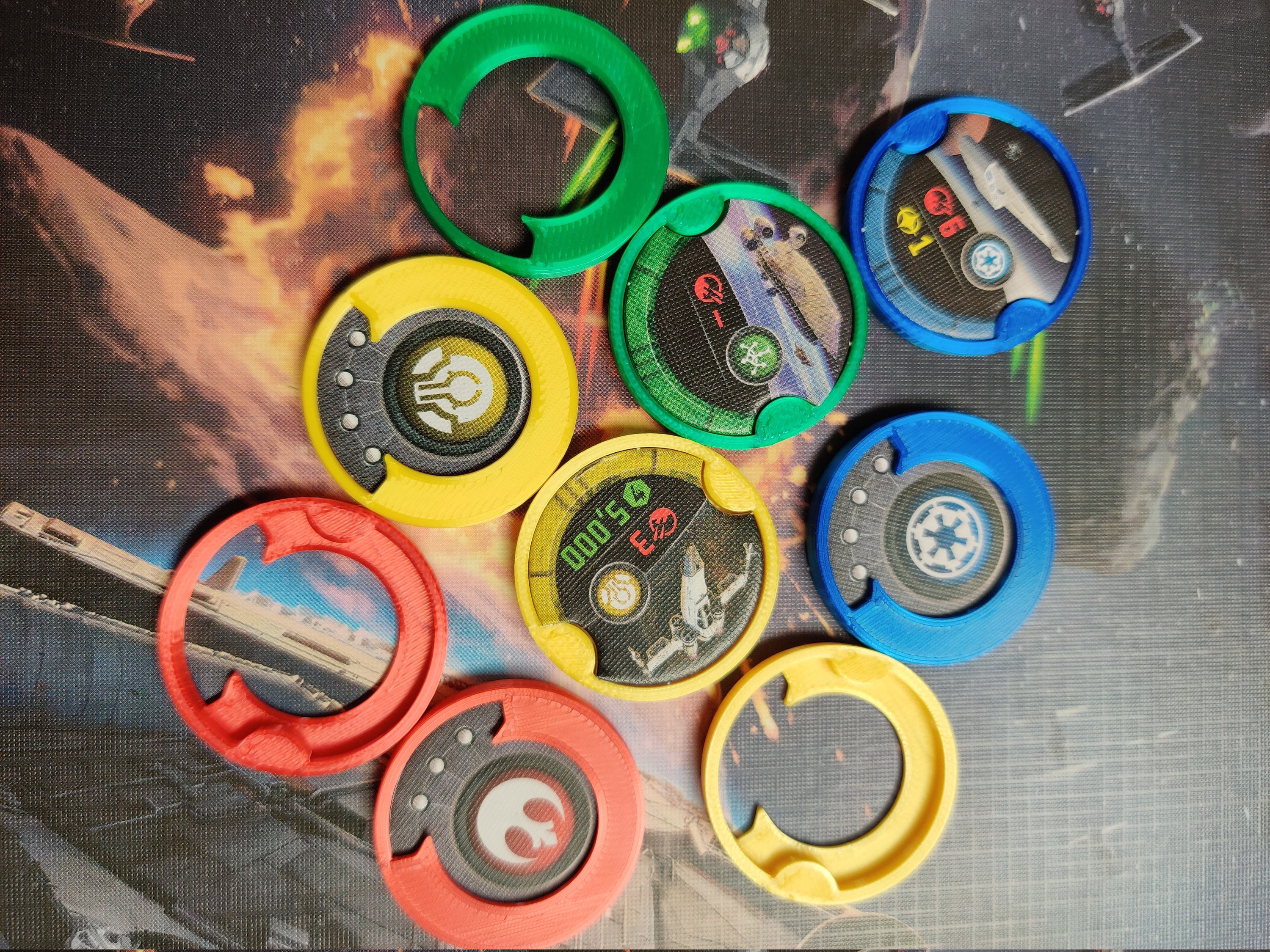 Outer Rim Patrol and Contact Token Holders 