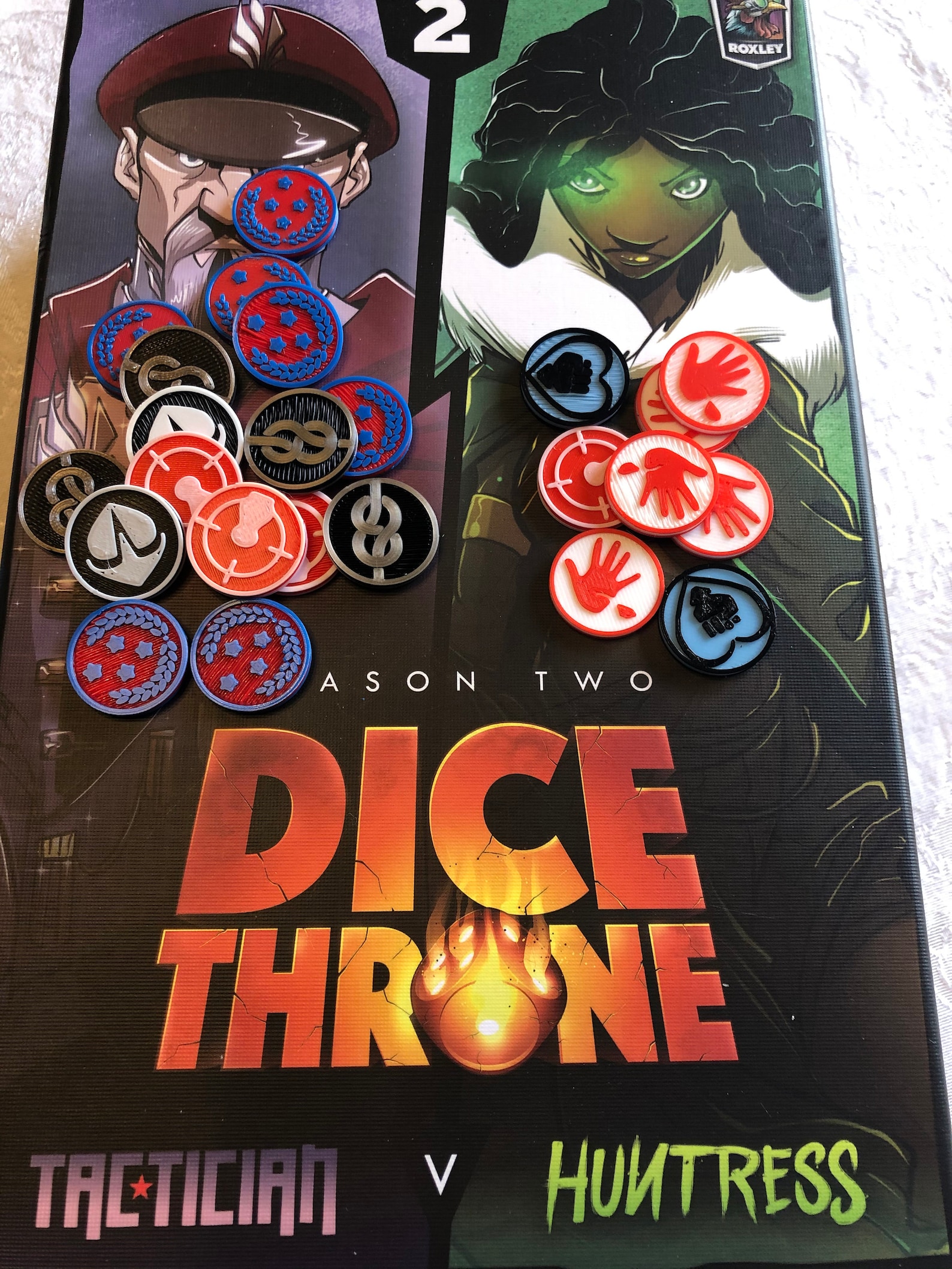 Dice Throne Season 2 Tokens Etsy