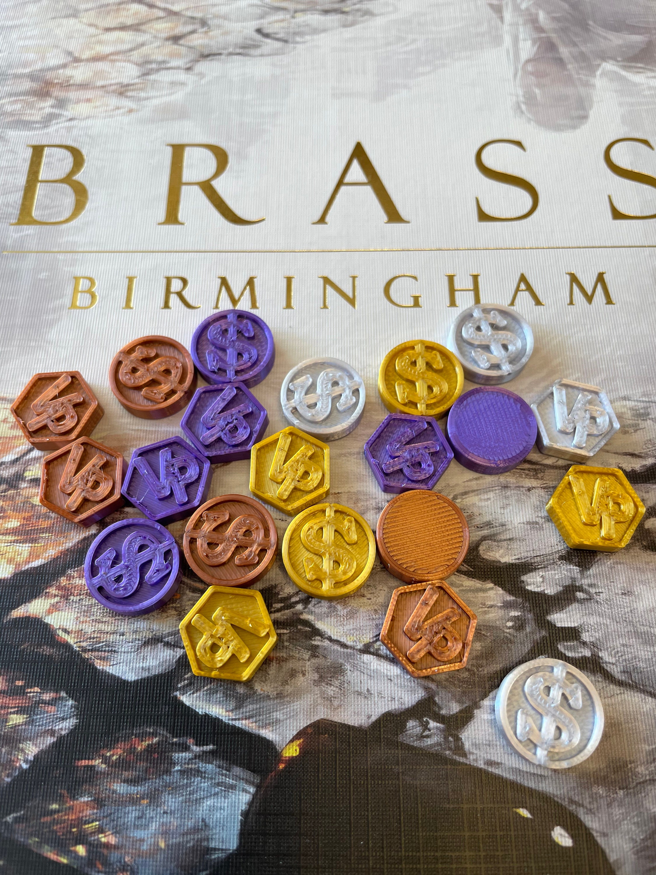 Brass Birmingham Coins -  Canada