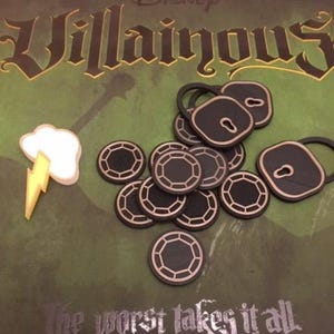 Villainous Upgraded Tokens- The Ultimate Evil Collection