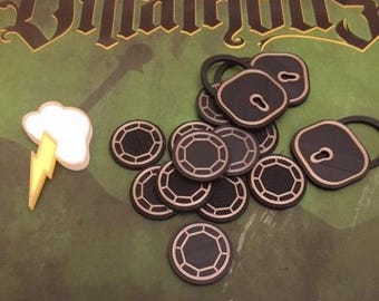 Fichas mejoradas de villanos: la colección definitiva del mal