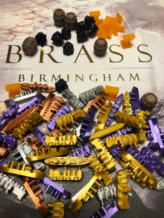 Brass Birmingham Tokens 