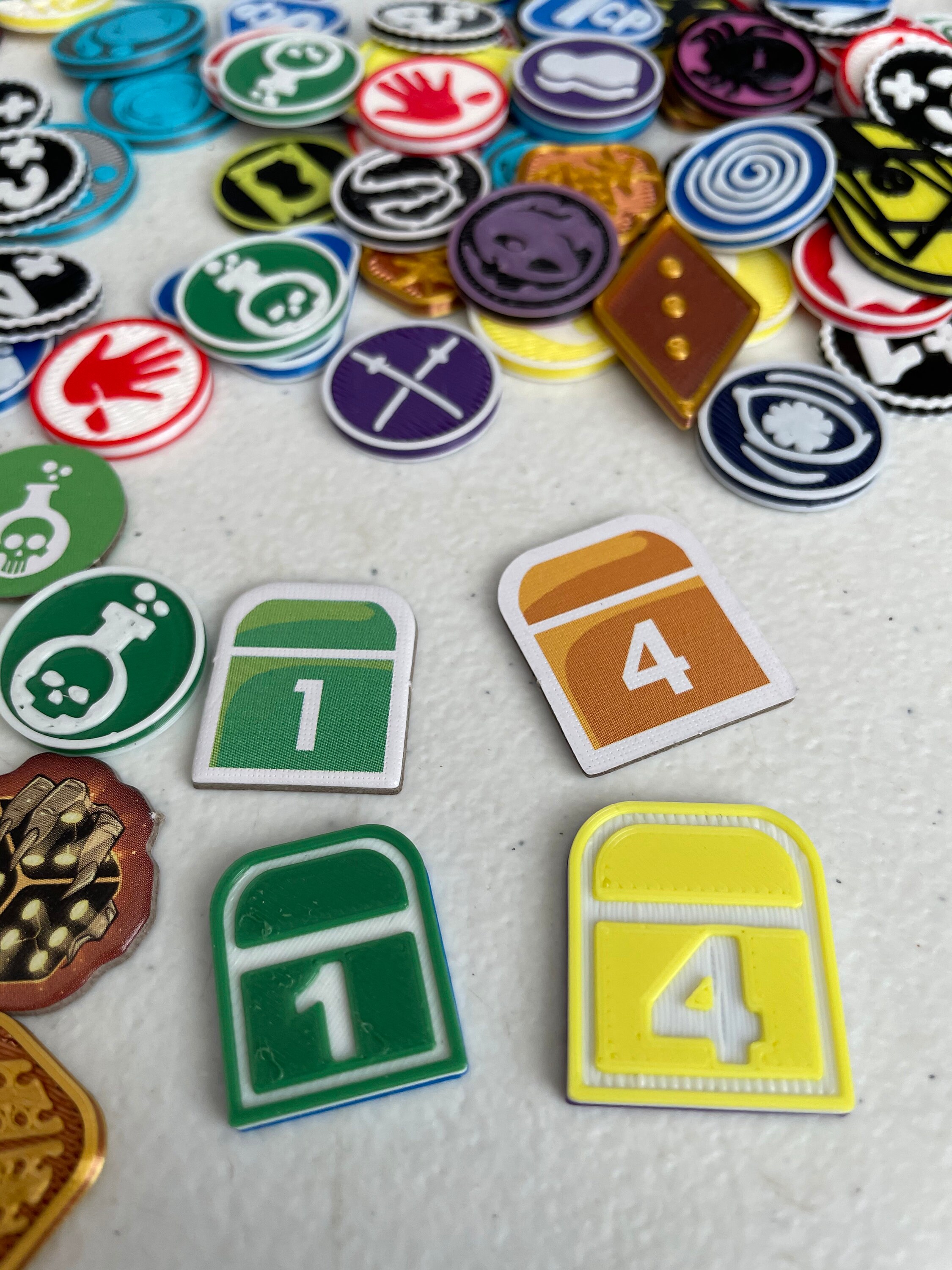 Dice Throne Adventures Token Upgrades Etsy Canada