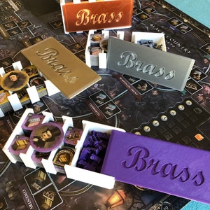 Brass  Player Token Organizer