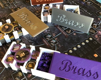 Brass  Player Token Organizer