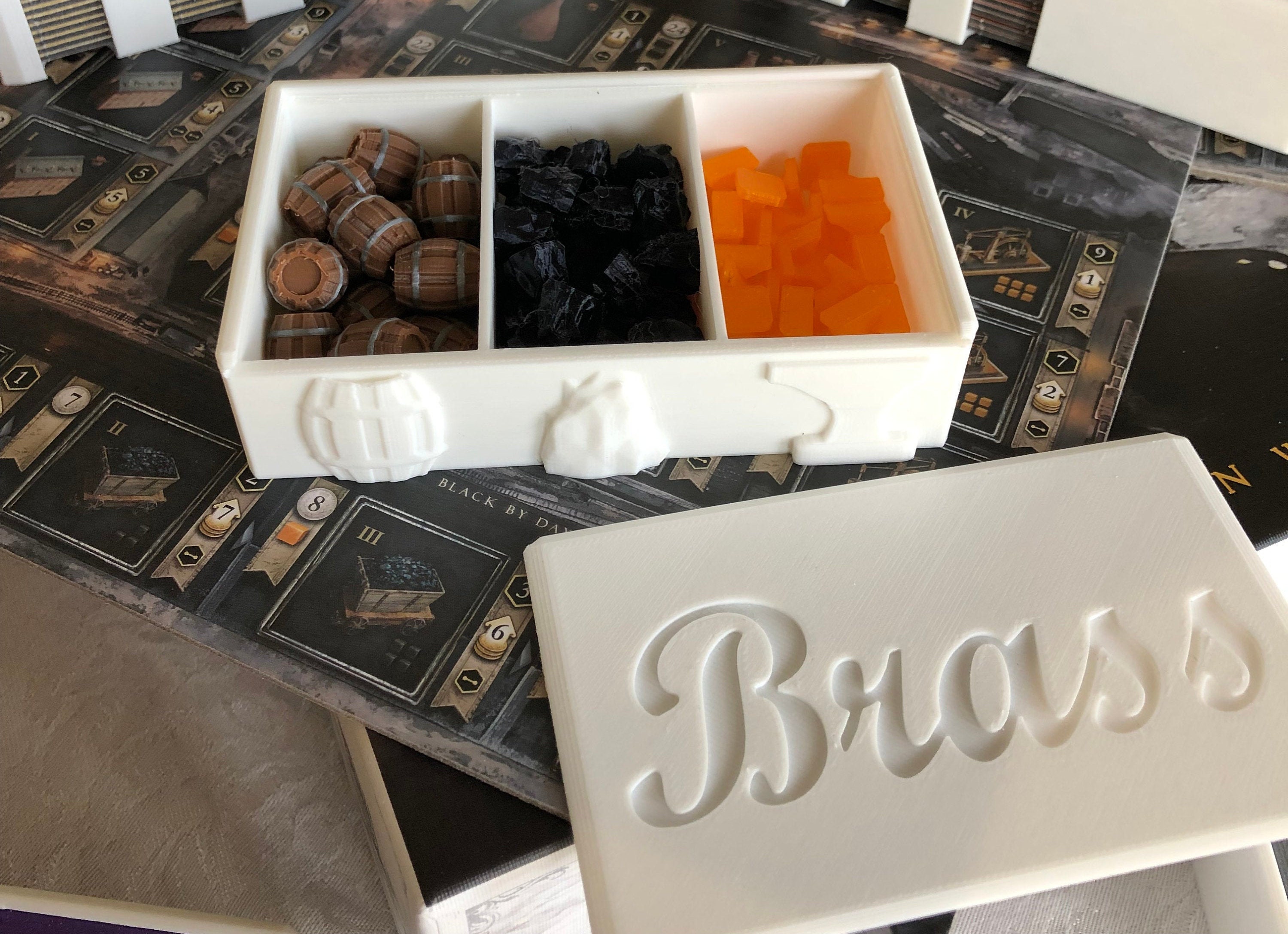 Brass Birmingham Card Holder and Token Organizer Etsy Australia