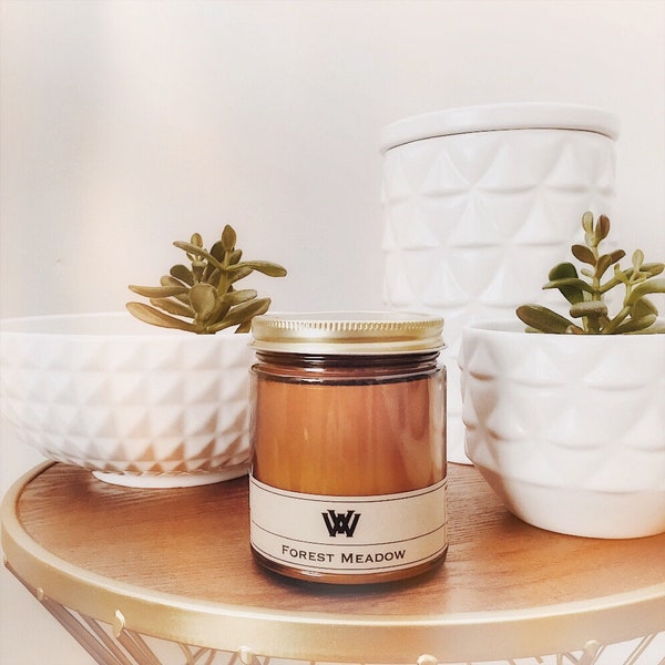 Sweet Fig Minimalist Soy Candle