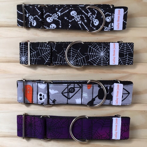 1.5 Inch Martingale Collar Halloween Spooky Owls Cats Bats Etsy