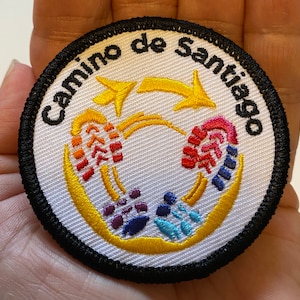 Camino de Santiago - parche de tela - mochila