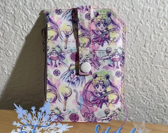 Pocket Pal Wallet- Pastel Moon Princess